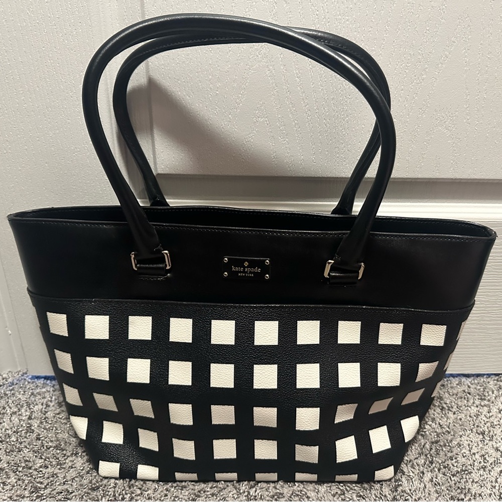 Checkered Kate Spade Bag